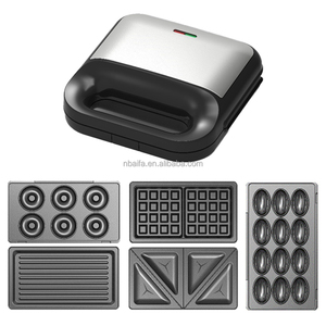 Aifa - <span class=keywords><strong>Sandwichera</strong></span> Eléctrica Multifunción para Desayunos, Máquina para Hacer Takoyaki, Panqueques, Waffles - Product Image 4