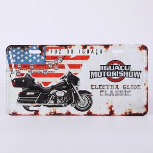 Custom <span class=keywords><strong>Usa</strong></span> Design Vintage Nummerplaat 6 "X 12" Plaque Aluminium Embossing Auto Kentekenplaat Voor Decoratieve Aangepaste Autoplaat - Product Image 4