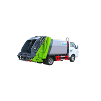 Camion compacteur de déchets Dongfeng Tuyi 4m³ avec contrôle PLC pour le chargement et le compactage automatiques des déchets