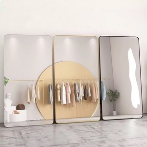 独立式更衣室客厅卧室大墙大金超大长铝全长镜子墙镜 - Product Image 4