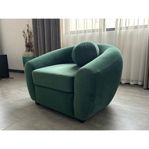 Ensemble de canapés de salon de luxe moderne pour salle de divertissement, canapé de cinéma maison, fauteuil individuel en velours pour salon - Product Image 3