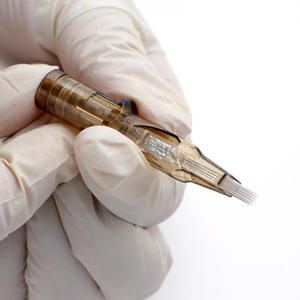 Machine à tatouer jetable FIX TY078 pour maquillage permanent (PMU) avec aiguilles en acier inoxydable et en plastique pour le visage et le corps - Product Image 1