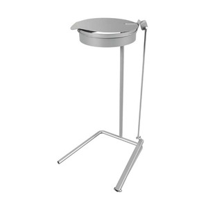 JH-Mech porta sacchetti della spazzatura a pavimento in piedi <span class=keywords><strong>con</strong></span> un efficace <span class=keywords><strong>coperchio</strong></span> della pattumiera in acciaio inossidabile robusto supporto per sacco della spazzatura - Product Image 1