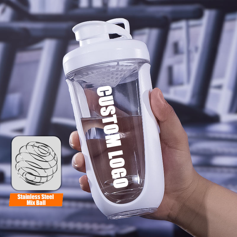 ขวด PP Shaker 600มล.-สีขาว