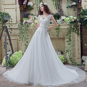 Robe de mariée grande taille, coupe A-line, robes de mariée africaines, collection 2022, L30267 - Product Image 1