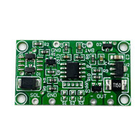 Contrôleur de lampe torche solaire jaune 3,7 V, contrôleur de lampadaire solaire 6 V/12 V, carte de circuit imprimé pour lampe solaire