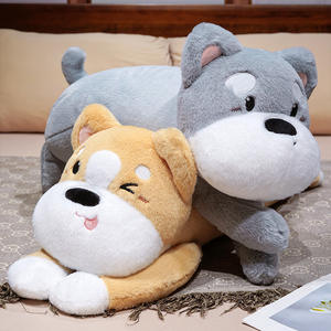 Offre Spéciale – Coussin en Peluche Chien Dessin Animé 75-90cm – Doux et Confortable – Adorable Schnauzer, <span class=keywords><strong>Shiba</strong></span> Inu, West Highland - Product Image 3