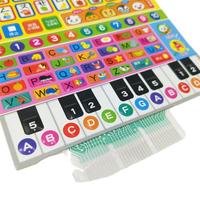 Tombol Keypad Kustom dengan Emboss, Overlay Film PET Berwarna, Membran Switch dengan Tinta Perak, Masa Pakai 3 Tahun untuk Pendidikan