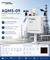 Système de surveillance de la qualité de l'air 4G Cloud pour projets hydroélectriques, parcs industriels urbains, surveillance du bruit AQMS-09, surveillance de la pollution atmosphérique ambiante