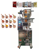 Machine d'emballage verticale automatique pour sachets plastiques de remplissage et de conditionnement de sel, biscuits, thé, granulés, farine, cacahuètes, riz, grains de café et autres aliments