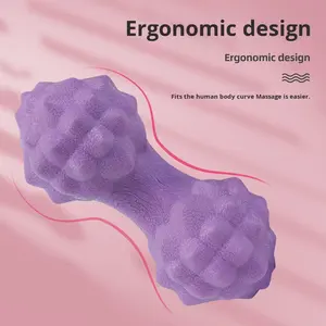 ลูกบอลนวดรูปถั่วลิสง TPE ยี่ห้อ <span class=keywords><strong>Bumpy</strong></span> Yoga ขนาด 7 ซม. เป็นมิตรต่อสิ่งแวดล้อม ทนทาน สำหรับผ่อนคลายเท้า ไหล่ และกล้ามเนื้อคอ - Product Image 3