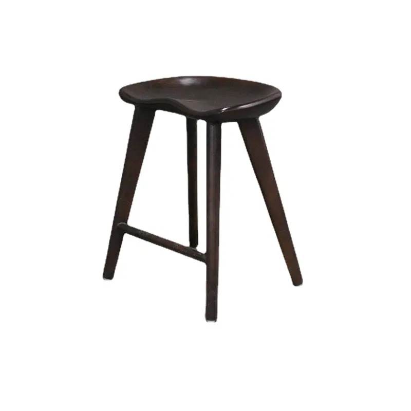 เก้าอี้สูงสำหรับบาร์ไม้แทรคเตอร์,ดีไซน์ภายในทันสมัยเก้าอี้บาร์สตูลในครัวเก้าอี้ไม้สำหรับบาร์