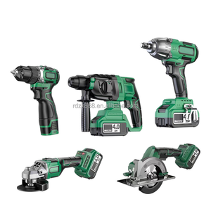 Factory Professional 21V Cordless Brushless Power <b>Tool</b> <b>Set</b> Comprehensive Kit in One Box - Product Image 3