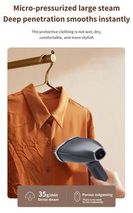 Vaporizador <span class=keywords><strong>de</strong></span> Ropa Portátil Profesional <span class=keywords><strong>de</strong></span> 1900W, Tres Niveles <span class=keywords><strong>de</strong></span> Vapor, <span class=keywords><strong>Plancha</strong></span> <span class=keywords><strong>de</strong></span> Vapor Eléctrica <span class=keywords><strong>de</strong></span> Mano - Product Image 5