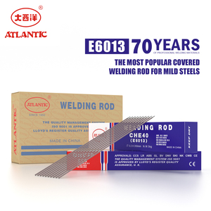 Électrode de soudage ATLANTIC ISO approuvée J422 Rutile CHE40 E6013 pour acier doux - Product Image 2