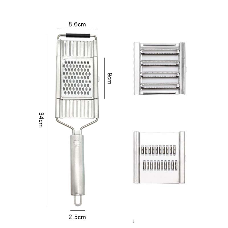 Argenté/3 en 1/sachet plastique