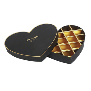 OEM ODM Custom logo Heart Shaped <strong>Chocolate</strong> Packaging Divider <strong>Fancy</strong> Candy Packaging Box for <strong>Chocolate</strong> - Product Image 1