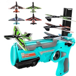 Jouet <span class=keywords><strong>de</strong></span> tir lanceur d'avion pour enfants, avion jouet à <span class=keywords><strong>catapulte</strong></span>, lanceur à éjection rapide, pistolet jouet, jeu d'extérieur - Product Image 1