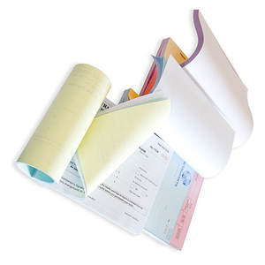 3-facture personnalisée de couleur/reçu/<span class=keywords><strong>estimation</strong></span>/devis/8,5x11 sans carbone - Product Image 1