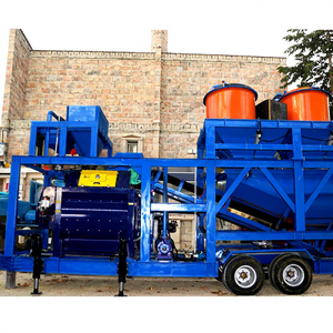 Centrale à béton mobile YHZS120 120m3/h pour les projets de construction à grande échelle avec stockage de ciment - Product Image 2