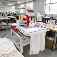 Machine à broder de qualité industrielle avec 15 aiguilles pour la production de petits volumes