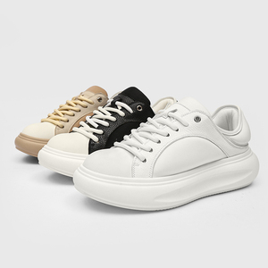 <span class=keywords><strong>Zapatos</strong></span> de lona deportivos de <span class=keywords><strong>suela</strong></span> <span class=keywords><strong>alta</strong></span> para <span class=keywords><strong>hombre</strong></span> y mujer con logotipo personalizado, <span class=keywords><strong>zapatos</strong></span> para caminar informales a la moda con interior alto para la primavera y el otoño - Product Image 3