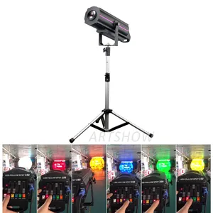 wedding stage new style 350w led cool white 5600k high power cri>90 led stage follow spot light 350W Wedding Stage Event LED DMX