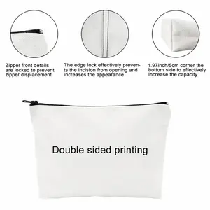 Sac de maquillage <span class=keywords><strong>en</strong></span> polyester avec fermeture éclair, motif personnages de dieux pharaons égyptiens, hiéroglyphes, design mythologie de l'Egypte ancienne - Product Image 4