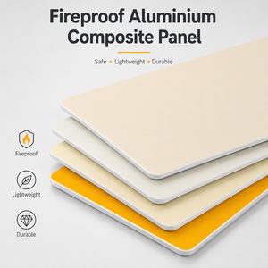 Panel ACP Ignífugo de 4 mm con Revestimiento de PVDF para Revestimiento de Paredes Exteriores y Fachadas de Hoteles de Wanya - Product Image 6