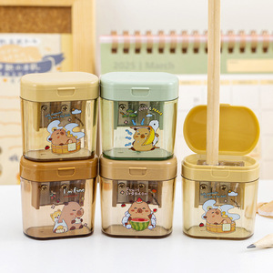 Capybara mài đôi lỗ trong suốt bút chì mài sinh viên văn phòng phẩm giải thưởng cuối cùng - Product Image 2