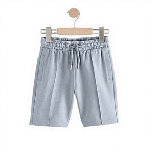 Wholesale Custom Breathable Eco-Friendly Knitted Hot Elastic Mid Waist 100% Cotton Knee Length <b>Men's</b> <b>Smart</b> Casual <b>Shorts</b> - Product Image 1