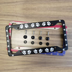 USA Formato <span class=keywords><strong>Personalizzato</strong></span> di Alluminio Auto License Plate Frame In Metallo Targa di Copertura Commerci All'ingrosso - Product Image 4