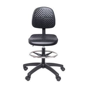 Moderna sedia dentale antistatica con braccioli regolabili in metallo resistente pannello di legno clinica mobili per laboratori - Product Image 2