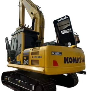 Komatsu PC200 calidad excavadora buen precio barato maquinaria de segunda mano para la venta - Product Image 1