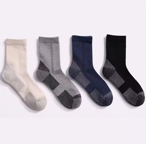 Custom Colors Thick Winter Wool <b>Socks</b> for Outdoor Hiking Casual Full Cushion Boot <b>Socks</b> with Bottom Body Logo High Quality - Product Image 5