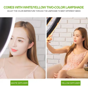 Hot Selling 18 Inch <strong>Ring</strong> Lamp Photo <strong>Light</strong> <strong>Ring</strong> Kit for Live Stream YouTube Makeup Studio Photography With <strong>Light</strong> <strong>Stand</strong> - Product Image 5