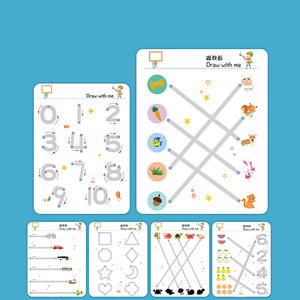 Cahier d'activités pour l'éducation précoce des enfants, 64 pages, pour l'apprentissage et le développement de la concentration, livres propres - Product Image 6