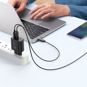 Vina PD 45W QC18W 65W Dual USB <span class=keywords><strong>C</strong></span> Cargador de pared eléctrico para Samsung S10 Laptop Teléfono móvil con puerto dual USB y <span class=keywords><strong>C</strong></span> - Product Image 4