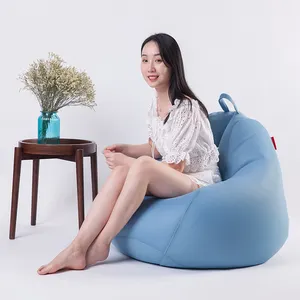 Grand fauteuil pouf à couverture confortable pour l'extérieur et l'intérieur