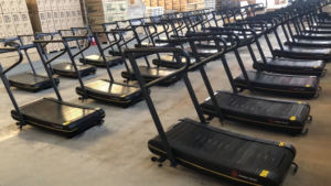 Cesur lider YL-T031 ev hava koşucu olmayan motorlu Unpowered koşu bandı kapalı spor salonu Fitness aleti manuel kavisli koşu bandı - Product Image 3