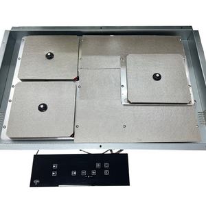 Cocina de Inducción Invisible Comercial Personalizada por el Fabricante, Cocina de 3 Quemadores con Media Placa y Puente Térmico - Product Image 4