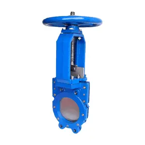 2024 Wesdom Heavy Duty Air Control Pneumatic Slurry Dual Rubber Lined EPDM Knife Gate Valve