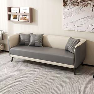 Sofá Individual, Doble o Triple Económico para <span class=keywords><strong>Apartamentos</strong></span> Pequeños, Nueva Tecnología <span class=keywords><strong>en</strong></span> Cuero para Sala de Estar Sencilla - Product Image 1