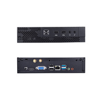Mini PC i3 5005U Mendukung Win10 Linux Ubuntu X86 Komputer Desktop Mikro DDR3 mSATA SSD PC Kantor Murah untuk Sekolah Bisnis