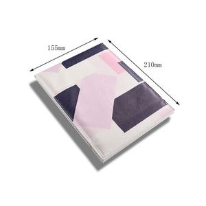 Promotional Printed <b>Rectangle</b> PU Leather Foldable Beauty Desktop Makeup <b>Mirror</b> with Gift Box - Product Image 4