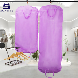 मुद्रित कस्टम शादी गाउन कवर पॉलिएस्टर बैग कस्टम ड्रेस बैग - Product Image 1