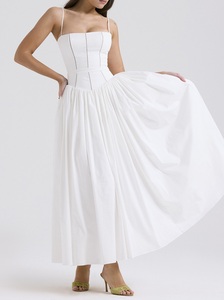 Elegante e Delicato <span class=keywords><strong>Abito</strong></span> Floreale con Collo all'Americana in Stile Europeo e Americano per Donne - Product Image 6