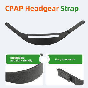Sangle de fixation Dreamwear <span class=keywords><strong>CPAP</strong></span>, remplacement pour <span class=keywords><strong>masque</strong></span> nasal <span class=keywords><strong>Philips</strong></span> Dreamwear, gris, en éponge avec sangle de fixation détachable - Product Image 2