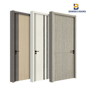 Porte bodeu porte in legno WPC per case interni impermeabili <span class=keywords><strong>design</strong></span> moderno set di telai per porte ultime immagini di <span class=keywords><strong>design</strong></span> - Product Image 5