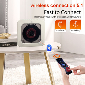 Lecteur <span class=keywords><strong>CD</strong></span> portable pour étudiants avec fonction de répétition A-B, haut-parleur Bluetooth, télécommande et lecture <span class=keywords><strong>MP3</strong></span> - Product Image 5